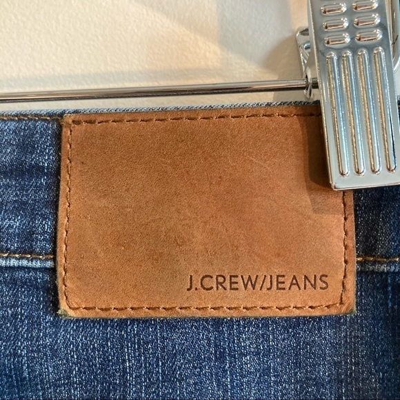 J CREW Sz  32 Curvy Toothpick Medium Wash Jeans - Picture 4 of 13